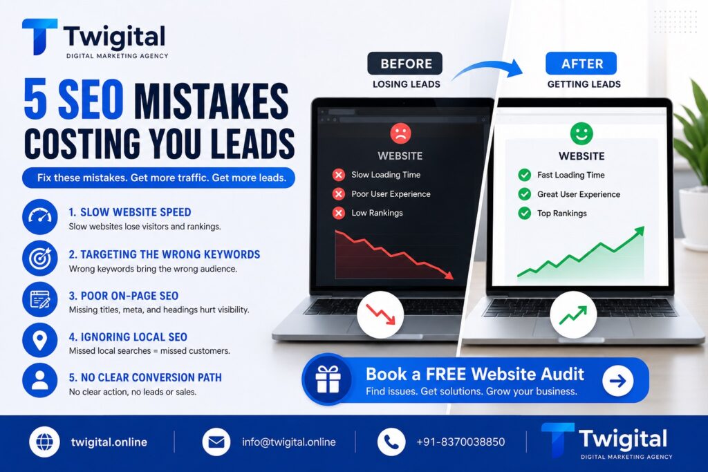 5 SEO Mistakes