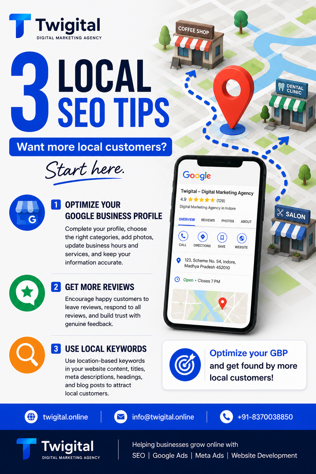 3 Local SEO Tips to Attract More Local Customers